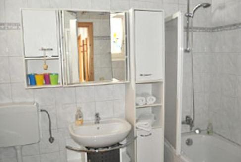 Ванная комната в Arkadenhof Kurtz