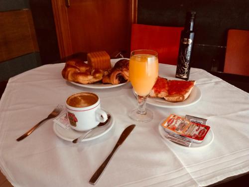 Comida en la casa de huéspedes o alrededores