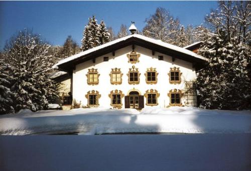 Villa Mellon im Winter