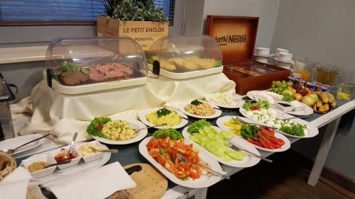 Jídlo v hotelu nebo okolí