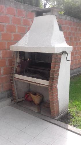 Gril dostupný pro hosty v prázdninového domu