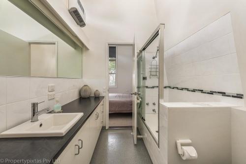 Vonios kambarys apgyvendinimo įstaigoje Bay Retreat Port Arthur