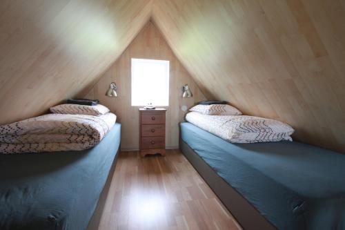 Postel nebo postele na pokoji v ubytování The Holiday Houses by Stay Iceland
