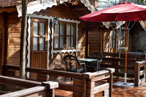 Restoran atau tempat lain untuk makan di Camping Reina Isabel