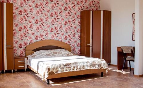 מיטה או מיטות בחדר ב-Guest House Oreon