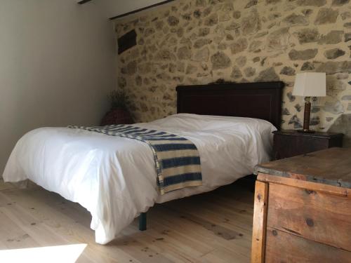 Ένα ή περισσότερα κρεβάτια σε δωμάτιο στο Casa rural La Sabina