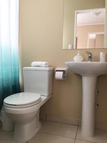Un baño de Casa Pucón