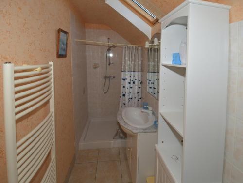 Ένα μπάνιο στο Gîte des Chaumiennes