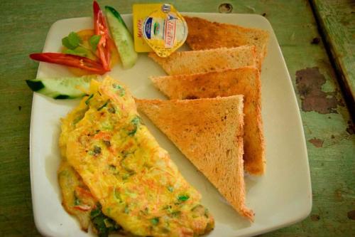 Mad på pensionatet eller i nærheden