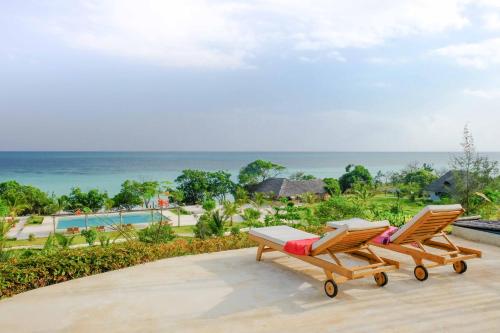 Landskap semula jadi dekat dengan resort