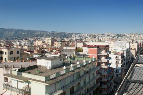 a view of a city from a building at 7th Floor Suite in Naples