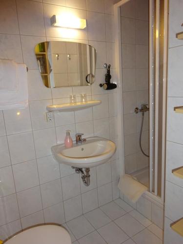 Un baño de Ferienwohnung Haus Lehen