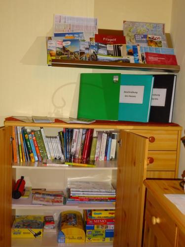 Biblioteca en el apartamento