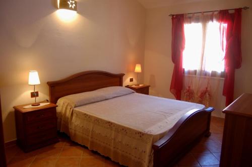 Cama o camas de una habitación en villa pascoli