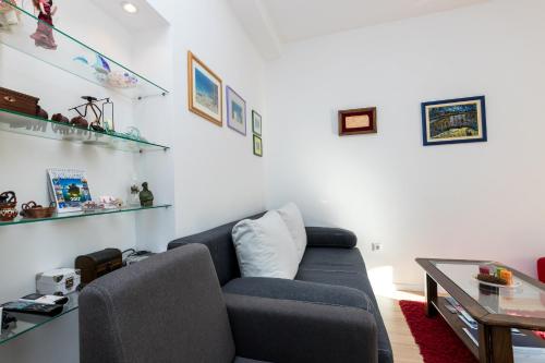 Гостиная зона в Apartmani Meriko