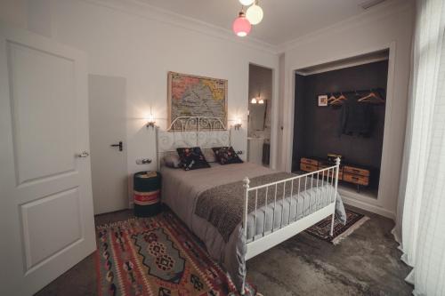 En eller flere senge i et værelse på La Casa del Cañon CENTRO HISTORICO