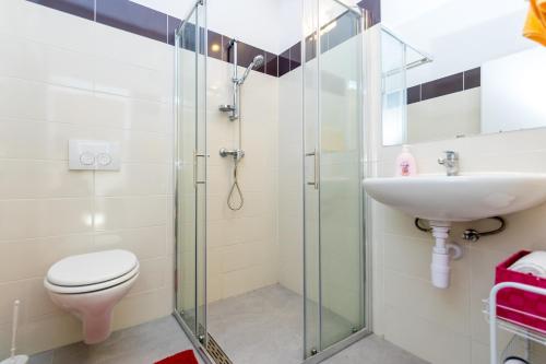 Ванная комната в Apartmani Meriko
