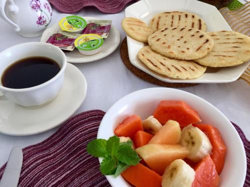 Jídlo v bed and breakfast nebo okolí