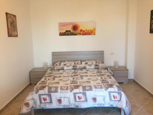 Posteľ alebo postele v izbe v ubytovaní Salieri Apartment