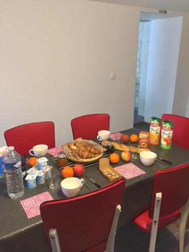 Jídlo v prázdninového domu nebo okolí