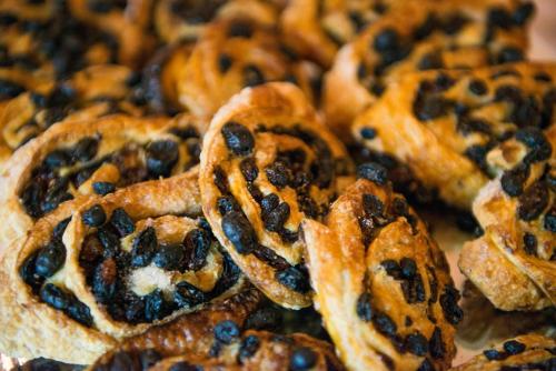 a pile of food with raisins on it at Kn Hotel Matas Blancas - Solo Adultos in Costa Calma