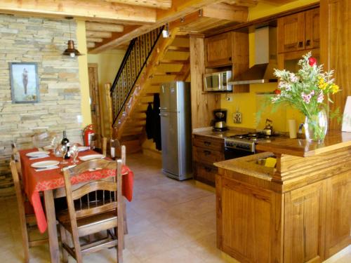 Η κουζίνα ή μικρή κουζίνα στο Posadas Aurelio