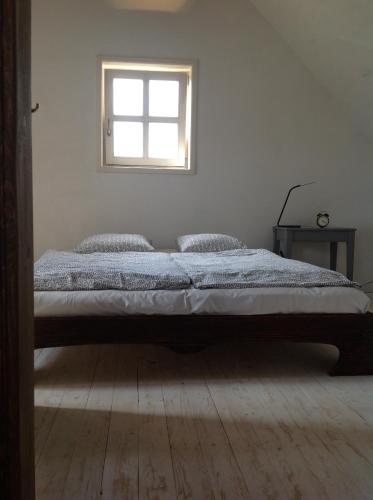 Postel nebo postele na pokoji v ubytování Kopanický dvor