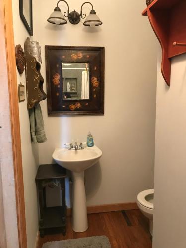 Ένα μπάνιο στο Casa Magnolia B & B