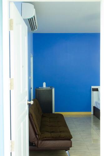 Ein Sitzbereich in der Unterkunft P House