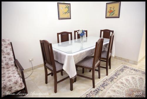 Χώρος καθιστικού στο Gleem Luxury Apartments Elite