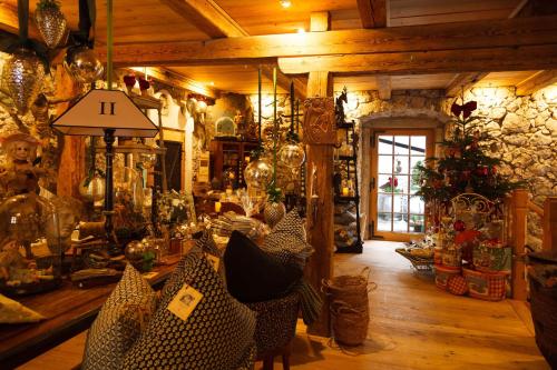 a room filled with lots of different types of items at Living History (adults only) in Hallstatt