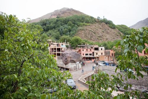 Un paisaje natural cerca of the country house