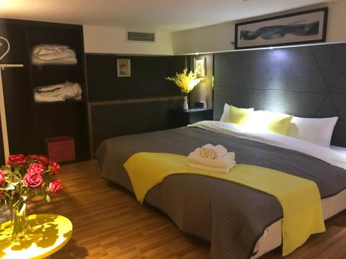 Postel nebo postele na pokoji v ubytování Lavender Apartment Branch