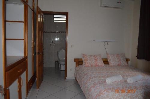 Katil atau katil-katil dalam bilik di "Hanikea" Quiet & Pool Home