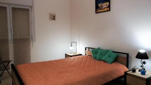 Postel nebo postele na pokoji v ubytování La coquille