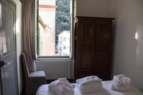 Ένα ή περισσότερα κρεβάτια σε δωμάτιο στο Ca di Ni