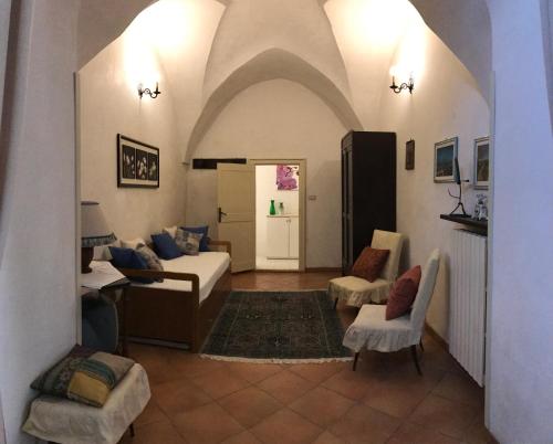 Χώρος καθιστικού στο PORTATERRA Antica Dimora
