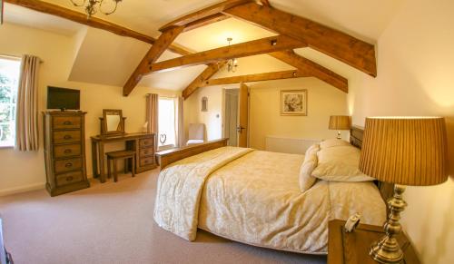 Ένα ή περισσότερα κρεβάτια σε δωμάτιο στο Westfield Country Barns