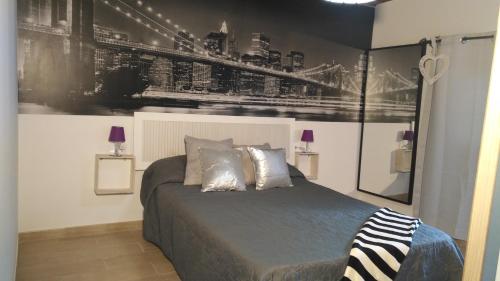 Ένα ή περισσότερα κρεβάτια σε δωμάτιο στο Apartamento Ayla