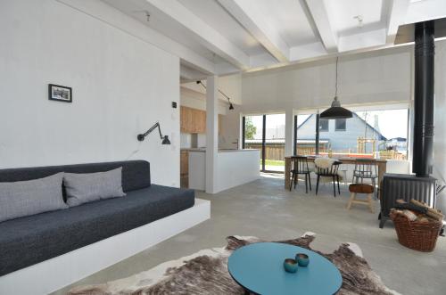 Un lugar para sentarse en The Strandwood House in Gager