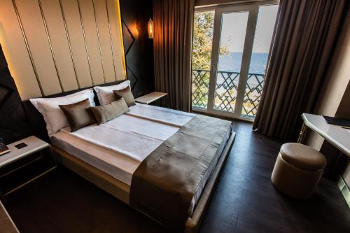 Letto o letti in una camera di The Wyspy Hotel