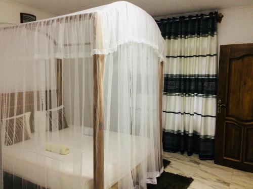Koupelna v ubytování Sigiriya Lahiru Homestay