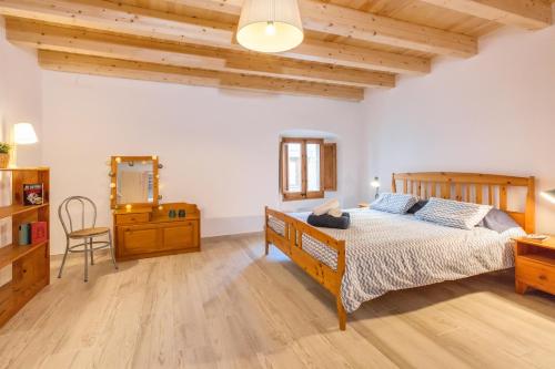 Postel nebo postele na pokoji v ubytování Lets Holidays Fisherman House