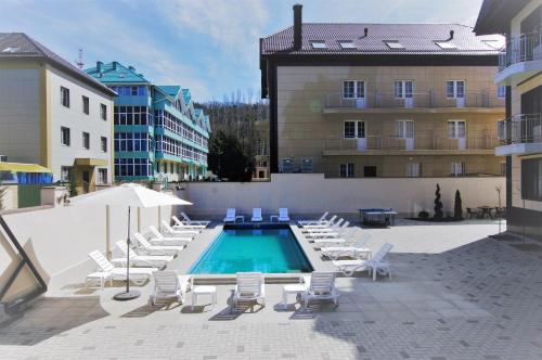 A piscina em ou perto de Hotel Admiral