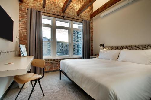 Katil atau katil-katil dalam bilik di Hotel Hive