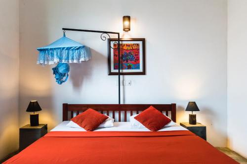 Postel nebo postele na pokoji v ubytování Colombo Beach Hostel