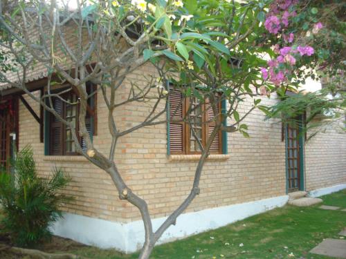 Un jardín fuera de Pousada 7 Mares
