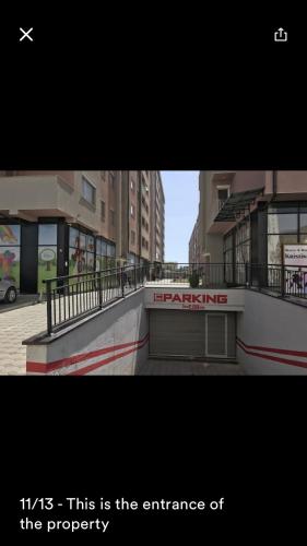 a picture of a skateboard ramp in a city at 1 Bedroom flat in Kosovo Polje