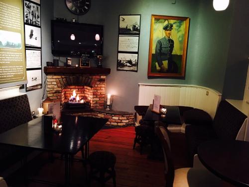 Zona de estar de Alcock & Brown Hotel