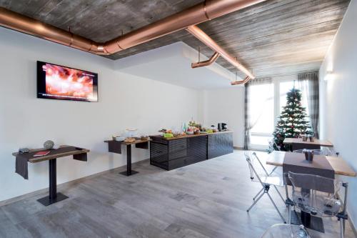 TV a/nebo společenská místnost v ubytování Agriturismo Camisi qh